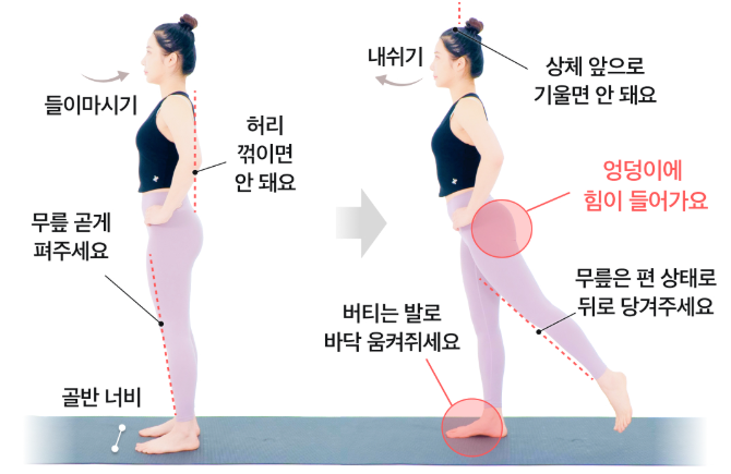 힙업 운동 으로 요실금 예방 효과까지